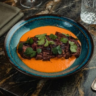 Coconut Marinated Steak "Bavette"